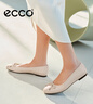 愛步（ECCO）夏季優(yōu)雅氣質(zhì)芭蕾舞鞋淺口單鞋 舞悅234313 石灰色36 曬單實(shí)拍圖
