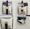 精工（SEIKO）30米防水 石英機(jī)芯 皮革表帶 日韓表 女表 白色表盤 SWR053 黑色表帶 曬單實(shí)拍圖
