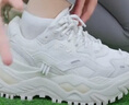 FILA FUSION斐樂潮牌【趙露思同款】女硬糖新款休閑厚底老爹鞋運(yùn)動鞋 曬單實拍圖