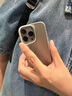 圖拉斯【鏡頭支架丨輕奢磨砂】D1支點殼適用蘋果16promax手機殼iphone16pro保護套輕薄散熱全包磁吸防摔 【鈦原色】輕薄散熱+不沾指紋+無線充電 iPhone 16 Pro 曬單實拍圖