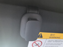 倍思（Baseus）汽車眼鏡夾車用車載遮陽板眼鏡架卡片夾多功能儀表臺 夾持款 黑色 曬單實拍圖