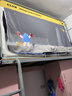 美朵嘉宿舍床簾全遮光寢室蚊帳一體式窗簾全封閉上下鋪大學(xué)生四季通用 炫橙【國潮款】防潮面料·三層覆膜·現貨速發(fā) 寬90*長(cháng)190*高110cm【升級加粗支架】 曬單實(shí)拍圖