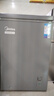 美的（Midea）100升小冰柜家用冷藏冷凍兩用一級節能-30度速凍茶葉保鮮柜小型冷柜冰箱BD/BC-100KMF(E)國家補貼 曬單實(shí)拍圖