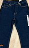 無(wú)印良品（MUJI） 女式 彈力 牛仔 喇叭褲 褲子 長(cháng)褲 休閑褲  BEA78A3S 黑色 24inch 曬單實(shí)拍圖