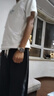 海鷗（SEAGULL）手表男士自動(dòng)機械表 國民日歷男士手表 生日禮物男表 黑盤(pán) 曬單實(shí)拍圖