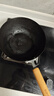 蘇泊爾（SUPOR）鐵鍋有鈦小炒鍋健康無涂層家用平底煎炒鍋免開鍋一人食輕量不粘鍋 【1-2人食】0涂層/1級不粘 22cm 曬單實拍圖