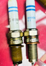 博世（BOSCH）雙鉑金火花塞5523四支大眾寶來朗逸行高爾夫7速騰邁騰帕薩特途觀L 曬單實(shí)拍圖