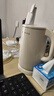 九陽(yáng)（Joyoung）熱水壺燒水壺電水壺 雙層壺體 304不銹鋼 1.5L家用0膠水電水壺 K15FD-W100 曬單實(shí)拍圖