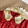 G.DUCKKIDS小黃鴨滿月嬰兒衣服春秋裝寶寶周歲禮服百日宴新中式國風哈衣爬服 紅色 80cm 80尺碼建議6-9個月14-20斤c 曬單實拍圖