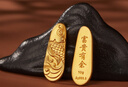 GXGOLD G京東金融10g古法黃金金條足金AU9999足金金魚(yú)金條 黃金金條 10 曬單實(shí)拍圖