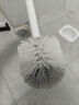 五月花馬桶刷子無(wú)死角洗廁所 馬桶清潔神器圓頭長(cháng)柄帶底座潔廁刷 曬單實(shí)拍圖