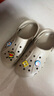 卡駱馳（crocs）貝雅洞洞鞋男女鞋戶外涼拖休閑拖鞋沙灘鞋涼鞋 10126-2V3 M9W11 曬單實(shí)拍圖