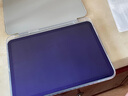 閃魔適用ipad11/10保護(hù)殼25/22款ipad11/10保護(hù)套帶筆槽蘋果ipad11保護(hù)套11/10代亞克力透明灰色 曬單實(shí)拍圖