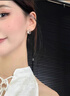 Jay小葫蘆珍珠耳環(huán)女小香風(fēng)耳釘耳飾送女友七夕情人節(jié)禮物 耳釘（淡水珍珠+925銀針） 曬單實(shí)拍圖