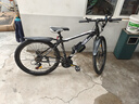 KASIDIAO山地自行車成人學生單車變速越野騎行男士賽車減震初中青少年高中 頂配-黑白色-輻條輪 26寸21速 曬單實拍圖