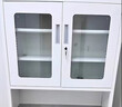 利詩盛醫(yī)用藥品柜鋼制西藥柜診所藥品存放柜衛(wèi)生室配藥柜醫(yī)用處置操作臺 對開門西藥柜【灰白】 曬單實拍圖