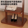 全品屋實(shí)木衣帽架落地立式掛晾衣服架小戶(hù)型臥室房間掛包簡(jiǎn)易置物架高級 曬單實(shí)拍圖