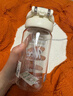 希樂(lè )塑料杯大容量運動(dòng)水杯男女士tritan吸管杯便攜夏季戶(hù)外隨手杯子 曬單實(shí)拍圖