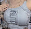 水云淼胸鏈身體鏈流蘇項鏈情侶小眾輕奢男女情趣性感配飾高級感鎖骨骨鏈 胸鏈+項鏈【銀色款】 曬單實(shí)拍圖