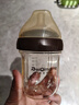 佩奇媽媽嬰兒奶瓶0-3-6個(gè)月新生兒奶瓶偏心奶瓶PPSU180ml 曬單實(shí)拍圖