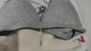 FitonTon2件裝法式三角杯內(nèi)衣無痕夏季薄款細肩帶文胸小胸聚攏收副乳胸罩 曬單實拍圖