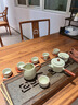 宋建白瓷整套汝窯功夫茶具套裝家用側把壺喝茶會(huì )客茶壺茶杯辦公室泡茶專(zhuān)用 素語(yǔ)米黃汝窯側把壺9件套 1-10件 曬單實(shí)拍圖