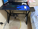 灝森夢電腦桌臺式電競游戲桌椅套裝碳纖維紋理組合桌子家用辦公學(xué)習(xí)書桌 【經(jīng)典款Pro】碳纖維+黑架100CM 曬單實(shí)拍圖