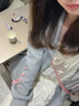 甜米寶可愛(ài)小貓咪耳朵寬松連帽外套女秋冬學(xué)生休閑減齡洋氣日系開(kāi)衫加絨 灰色  常規 L 110-120斤 曬單實(shí)拍圖