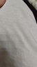 果殼（Gukoo）睡裙女春夏新款卡寬松插肩袖圓領(lǐng)純棉女士家居服睡裙 奶白 M 曬單實(shí)拍圖