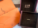 金至尊（3D-GOLD)黃金戒指女款足金999鏡面金工藝莫比烏斯環(huán)戒指生日禮物計價(jià) 12號-1.52克(配珠寶禮盒) 曬單實(shí)拍圖