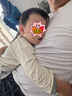 拇指白小T二代白色短袖T恤男女春夏三防純棉白小丅打底衫上衣 白色男款 XL 曬單實(shí)拍圖