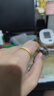中國(guó)黃金（CHINA GOLD）黃金戒指男女款足金素圈固口指環(huán)平安無(wú)事情人節(jié)生日禮物送女友 素圈戒指 圈號(hào)18 1g 曬單實(shí)拍圖