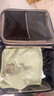 新秀麗（Samsonite）行李箱20英寸拉桿箱大容軟箱飛機輪旅行箱包KE0黑色登機箱 曬單實(shí)拍圖