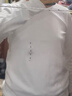 優(yōu)衣庫女裝柔滑彈力棉質(zhì)圓領(lǐng)T恤/長(cháng)袖基礎版型內搭新款480869 00 白色 S /155/80A 曬單實(shí)拍圖