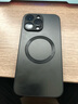 奶小鴨 【AG磨砂】適用蘋(píng)果14promax手機殼 iphone14promax保護套magsafe磁吸充電全包防摔男女款 石墨黑 曬單實(shí)拍圖