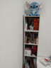 全品屋書架落地家用一體靠墻簡易書柜置物架客廳臥室儲物架窄縫收納柜子 曬單實拍圖