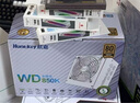 航嘉（Huntkey）WD850K全模組 金牌850W電腦電源皓月白（80PLUS金牌/單路70.8A/ATX3.1兼容/全電壓/LLC+SR+DC-DC） 曬單實(shí)拍圖