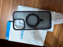 ANKER安克【首發(fā)攝影版】磁吸膚感旋轉(zhuǎn)支架殼 適用iPhone16ProMax蘋果手機防摔磨砂透明按鍵版支點殼 黑 曬單實拍圖