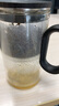 蘇泊爾（SUPOR）磁吸泡茶壺過濾玻璃泡茶杯茶水分離茶具泡茶神器 飄逸杯550ml 曬單實拍圖