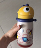 babycare兒童保溫杯大寶寶學(xué)飲吸管水杯水壺霸王龍不銹鋼保溫杯上學(xué)450ml 曬單實(shí)拍圖