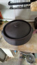 滎窯釜滎經(jīng)砂鍋煲湯家用火鍋砂鍋湯煲燃氣灶明火黑砂土陶鍋細沙無(wú)釉砂鍋 細沙（火鍋）+開(kāi)鍋 5.5L 曬單實(shí)拍圖