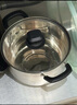 國風(fēng)加厚不銹鋼湯鍋24cm 煲湯煮面熬粥一鍋多用電磁爐通用 曬單實(shí)拍圖