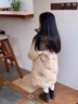 奧特曼童裝兒童棉服女童外套冬季2025新款洋氣中大童女孩保暖長款棉襖 卡其色 120 建議110-120cm6-7歲 曬單實拍圖