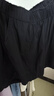 班尼路（Baleno）100%純棉短褲女2025年夏季新款外出游玩高腰寬松闊腿褲百搭三分褲 曬單實拍圖