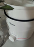 美的（Midea）電煮鍋 電火鍋 宿舍小電鍋 電熱鍋 3L多功能多用途鍋煮煎炒鍋泡面鍋 HGE2510 【國(guó)家補(bǔ)貼】 曬單實(shí)拍圖