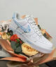 耐克（NIKE）定制AirForce1AF1空軍一號簡約星空彩云白藍板鞋 星空彩云 定制款不支持退換 贈送 35.5 全新正品 假一賠三 曬單實拍圖