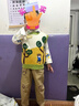 G.DUCKKIDS童裝男童秋裝套裝兒童服裝男寶寶春秋季紳士三件套1-3歲小童衣服 綠色【小男孩】 90 尺碼1~2歲【 80-90cm】cm 曬單實(shí)拍圖