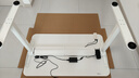 宜家（IKEA）BOLLSIDAN波席當(dāng)辦公桌電競(jìng)桌辦公寫字電動(dòng)升降桌家用 白色桌120x70cm 曬單實(shí)拍圖
