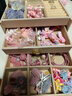 康迪拉家族兒童首飾盒女孩女童生日禮物diy玩具3-6-10歲過(guò)家家公主發(fā)飾禮盒 曬單實(shí)拍圖