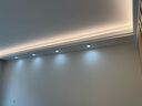 歐司朗（OSRAM）led筒燈嵌入式深杯客廳過道燈具吊頂防眩筒燈4W4000K暖白開孔75mm 曬單實(shí)拍圖